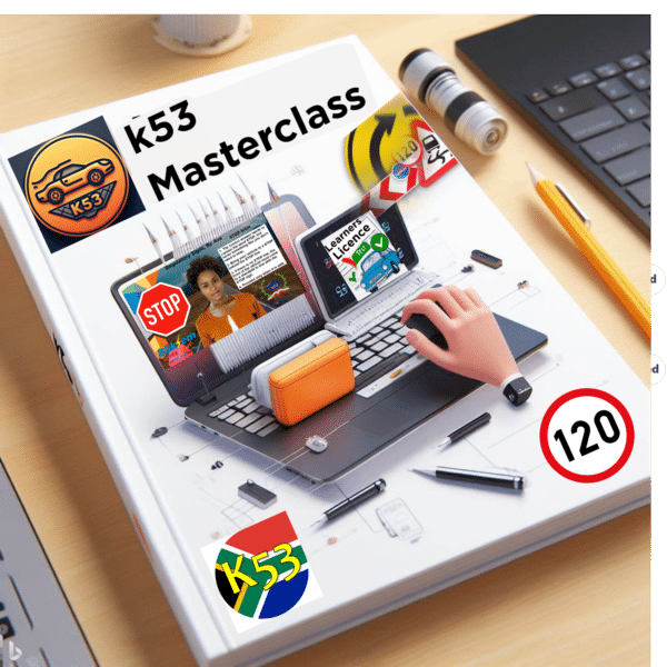 k53 masterclass book cover page